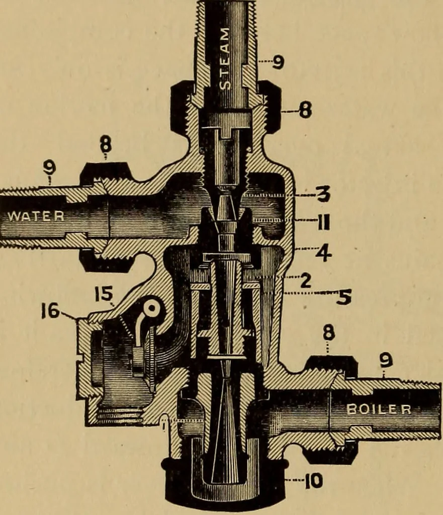 An illustration from Thermodynamics of the steam-engine and other heat-engines, 1907, leaf 473