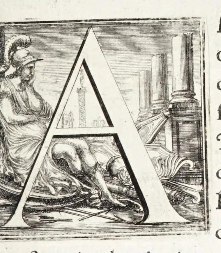 An illustration from Thesaurus ex Thesauro Palatino selectus, sive, Gemmarum et numismatum quae in electorali cimeliarchio continentur elegantiorum aere expressa, et convenienti commentario illustrata dispositio, 1685, leaf 319