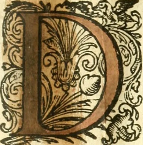 An illustration from Thesaurus Graecae linguae : in epitomen, sive Compendium redactus; et alphabetice, secundum Constantini methodum, et Schrevelii, referatus: concinnatus, & adornatus, studio & industria, 1676, leaf 1238