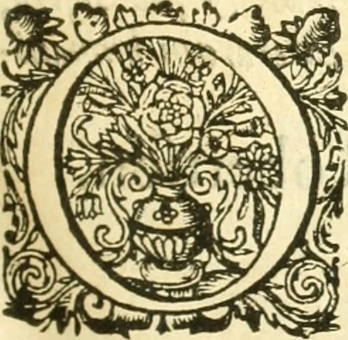 An illustration from Thesaurus Graecae linguae : in epitomen, sive Compendium redactus; et alphabetice, secundum Constantini methodum, et Schrevelii, referatus: concinnatus, & adornatus, studio & industria, 1676, leaf 6
