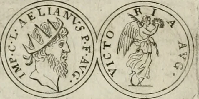 An illustration from Thesaurus numismatum e musaeo Caroli Patini, 1672, leaf 109