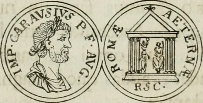 An illustration from Thesaurus numismatum e musaeo Caroli Patini, 1672, leaf 111
