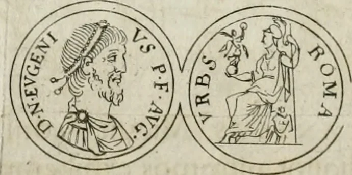 An illustration from Thesaurus numismatum e musaeo Caroli Patini, 1672, leaf 113