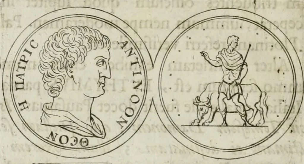 An illustration from Thesaurus numismatum e musaeo Caroli Patini, 1672, leaf 125