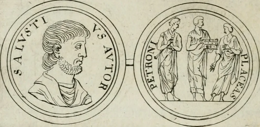 An illustration from Thesaurus numismatum e musaeo Caroli Patini, 1672, leaf 151