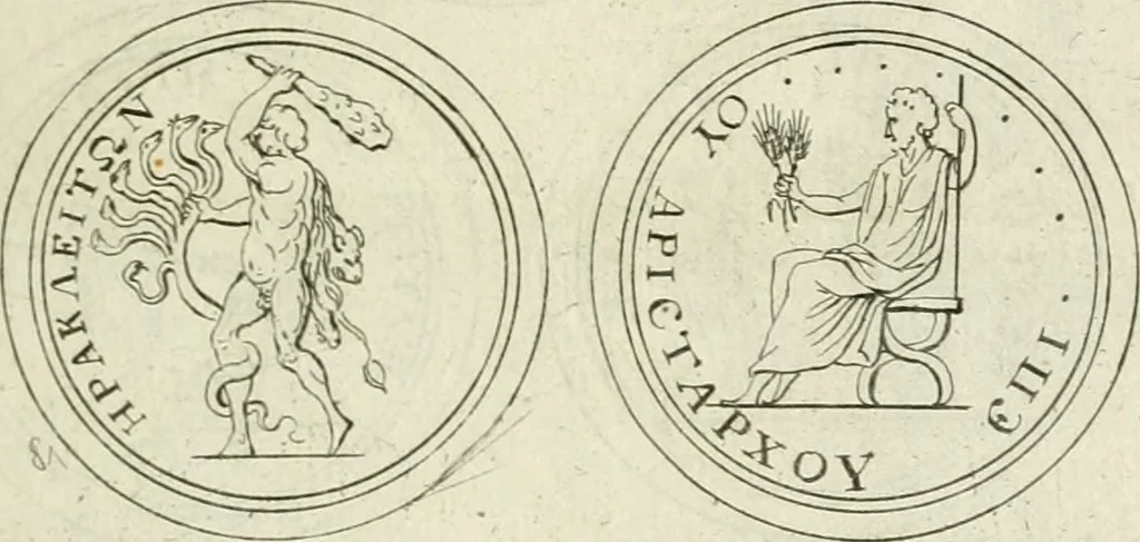 An illustration from Thesaurus numismatum e musaeo Caroli Patini, 1672, leaf 178