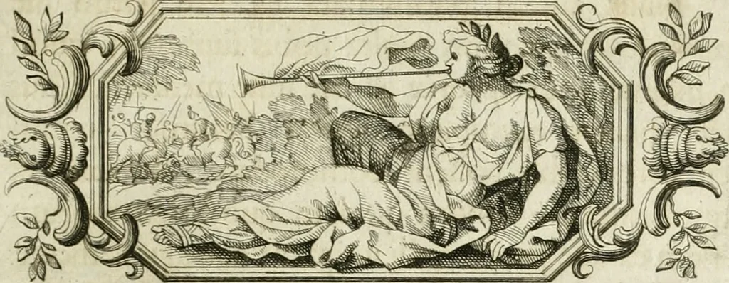 An illustration from Thesaurus numismatum e musaeo Caroli Patini, 1672, leaf 234