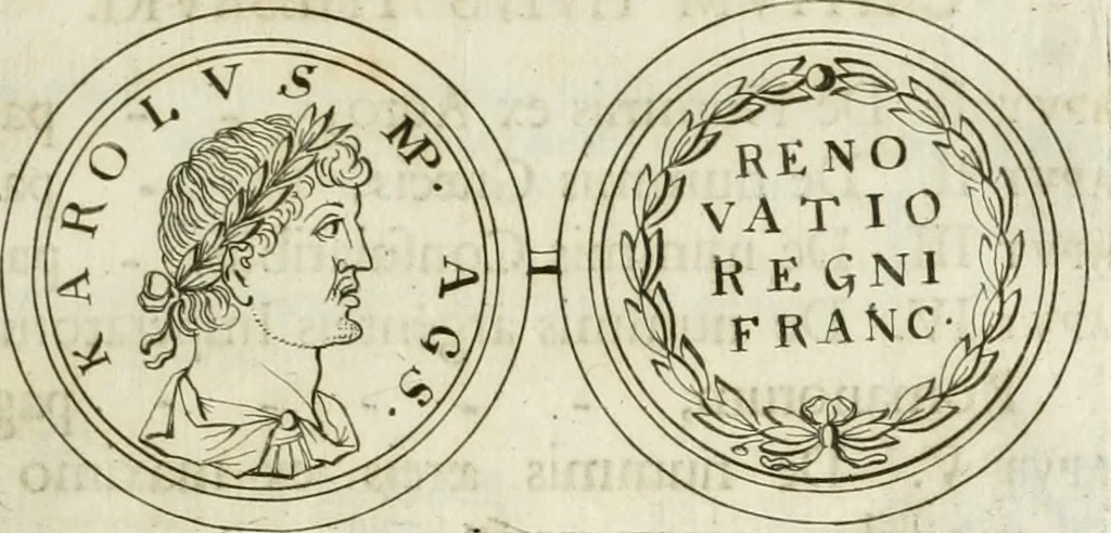 An illustration from Thesaurus numismatum e musaeo Caroli Patini, 1672, leaf 238