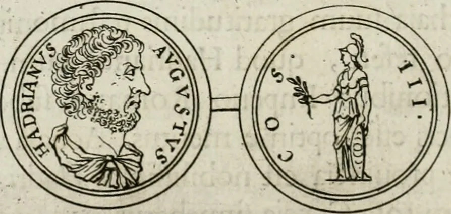 An illustration from Thesaurus numismatum e musaeo Caroli Patini, 1672, leaf 87