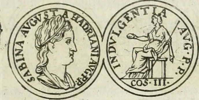 An illustration from Thesaurus numismatum e musaeo Caroli Patini, 1672, leaf 88