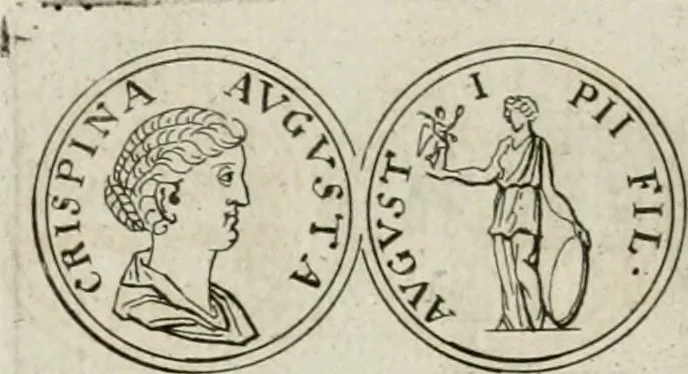An illustration from Thesaurus numismatum e musaeo Caroli Patini, 1672, leaf 95