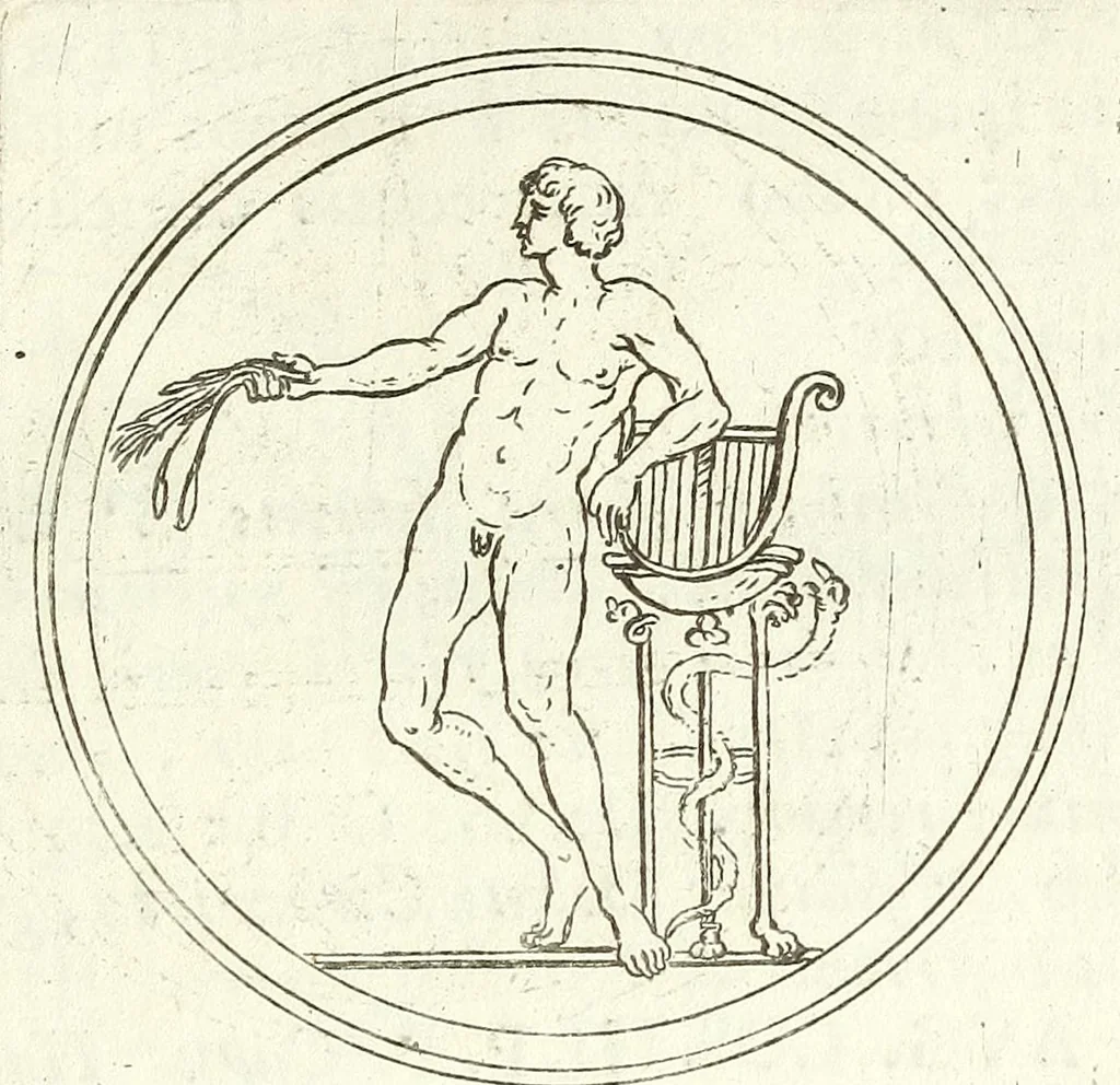 An illustration from Thesaurus numismatum, antiquorum & recentiorum, ex auro, argento, & aere : ab illustriss. & excellentiss. D.D. Petro Mauroceno ... Serenissimae Reipublicae legatus, etc, 1683, leaf 59