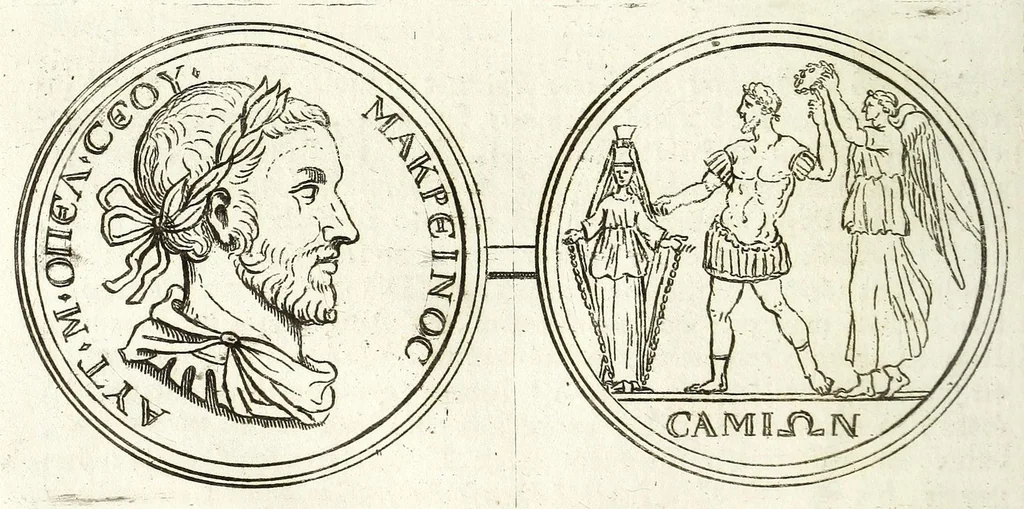 An illustration from Thesaurus numismatum, antiquorum & recentiorum, ex auro, argento, & aere : ab illustriss. & excellentiss. D.D. Petro Mauroceno ... Serenissimae Reipublicae legatus, etc, 1683, leaf 82