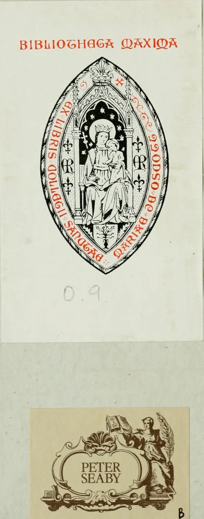 An illustration from Thesaurus nummorum sueo-gothicorum : studio indefesso Eliae Brenneri L. annorum spatio collectus, secundum seriem temporum dispositus, atqve e tenebris, cum commentatione in apricum prolatus ; accessit ejusdem auctoris Libellus de nummophylaciis Sveciae: de scriptoribus rei nummariae svethicae, atque de thesauris, seu variis vetustorum nummorum cumulis, passim per Sveoniam fortuito casu repertis, 1731, leaf 1