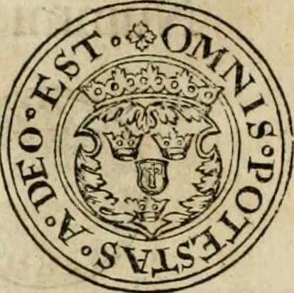 An illustration from Thesaurus nummorum sueo-gothicorum : studio indefesso Eliae Brenneri L. annorum spatio collectus, secundum seriem temporum dispositus, atqve e tenebris, cum commentatione in apricum prolatus ; accessit ejusdem auctoris Libellus de nummophylaciis Sveciae: de scriptoribus rei nummariae svethicae, atque de thesauris, seu variis vetustorum nummorum cumulis, passim per Sveoniam fortuito casu repertis, 1731, leaf 119