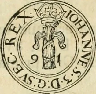 An illustration from Thesaurus nummorum sueo-gothicorum : studio indefesso Eliae Brenneri L. annorum spatio collectus, secundum seriem temporum dispositus, atqve e tenebris, cum commentatione in apricum prolatus ; accessit ejusdem auctoris Libellus de nummophylaciis Sveciae: de scriptoribus rei nummariae svethicae, atque de thesauris, seu variis vetustorum nummorum cumulis, passim per Sveoniam fortuito casu repertis, 1731, leaf 156