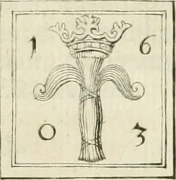 An illustration from Thesaurus nummorum sueo-gothicorum : studio indefesso Eliae Brenneri L. annorum spatio collectus, secundum seriem temporum dispositus, atqve e tenebris, cum commentatione in apricum prolatus ; accessit ejusdem auctoris Libellus de nummophylaciis Sveciae: de scriptoribus rei nummariae svethicae, atque de thesauris, seu variis vetustorum nummorum cumulis, passim per Sveoniam fortuito casu repertis, 1731, leaf 178