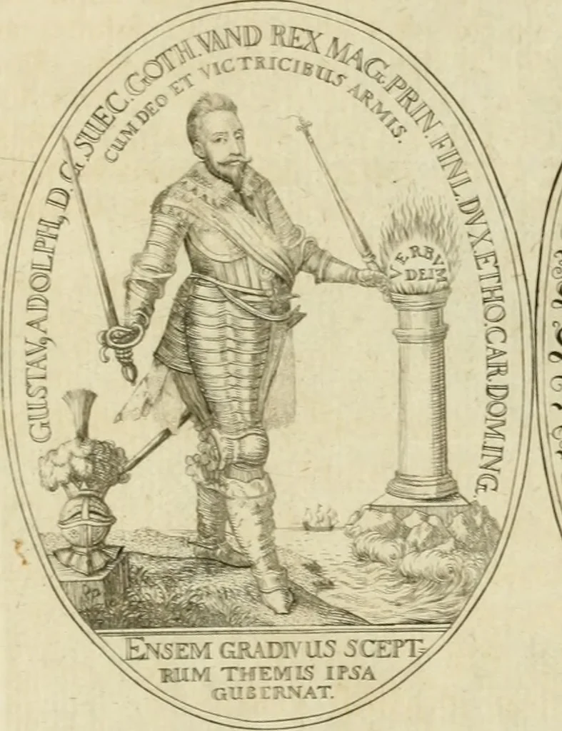 An illustration from Thesaurus nummorum sueo-gothicorum : studio indefesso Eliae Brenneri L. annorum spatio collectus, secundum seriem temporum dispositus, atqve e tenebris, cum commentatione in apricum prolatus ; accessit ejusdem auctoris Libellus de nummophylaciis Sveciae: de scriptoribus rei nummariae svethicae, atque de thesauris, seu variis vetustorum nummorum cumulis, passim per Sveoniam fortuito casu repertis, 1731, leaf 234