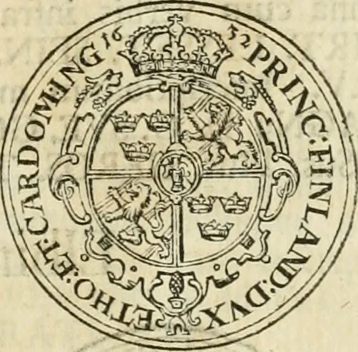 An illustration from Thesaurus nummorum sueo-gothicorum : studio indefesso Eliae Brenneri L. annorum spatio collectus, secundum seriem temporum dispositus, atqve e tenebris, cum commentatione in apricum prolatus ; accessit ejusdem auctoris Libellus de nummophylaciis Sveciae: de scriptoribus rei nummariae svethicae, atque de thesauris, seu variis vetustorum nummorum cumulis, passim per Sveoniam fortuito casu repertis, 1731, leaf 258