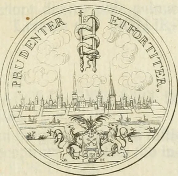 An illustration from Thesaurus nummorum sueo-gothicorum : studio indefesso Eliae Brenneri L. annorum spatio collectus, secundum seriem temporum dispositus, atqve e tenebris, cum commentatione in apricum prolatus ; accessit ejusdem auctoris Libellus de nummophylaciis Sveciae: de scriptoribus rei nummariae svethicae, atque de thesauris, seu variis vetustorum nummorum cumulis, passim per Sveoniam fortuito casu repertis, 1731, leaf 316