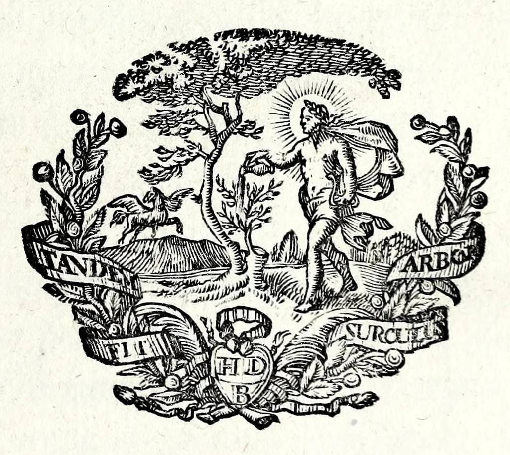 An illustration from Thesavrvs selectorvm nvmismatvm antiqvorvm : quo, praeter imagines & seriem imperatorum Romanorum à C. IVL. Caesare ad Constantinvm Magnum usque, quicquid fere monumentorum ex Romana antiquitate in nummis veteribus restat, reconditum est : cum singulorum succincta descriptione & accurata enarratione, 1677, leaf 9