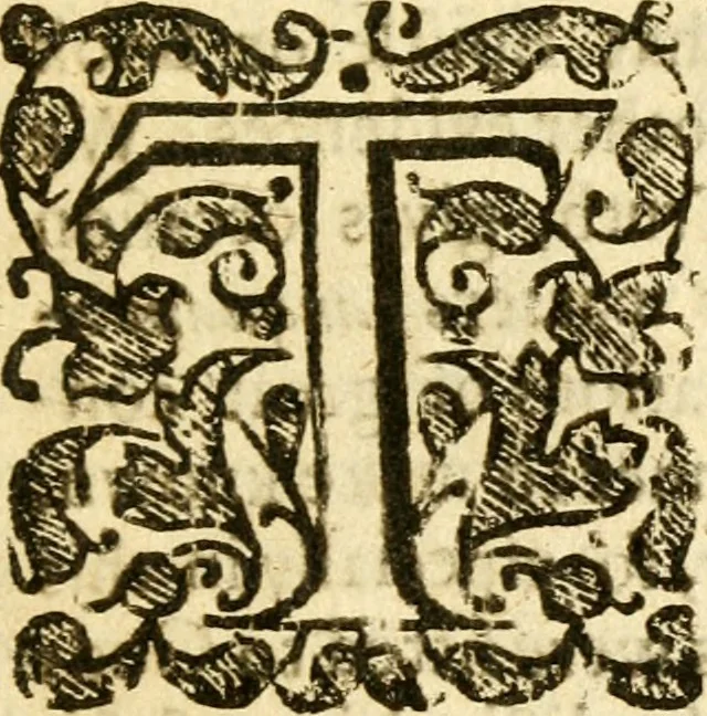 An illustration from Theses sabbaticae, or, The doctrine of the Sabbath : wherein the Sabbaths I. Morality, II. Change, III. Begining, IV. Sanctification, are clearly discussed : which were first handled more largely in sundry sermons in Cambridge in New-England ..., 1649, leaf 180