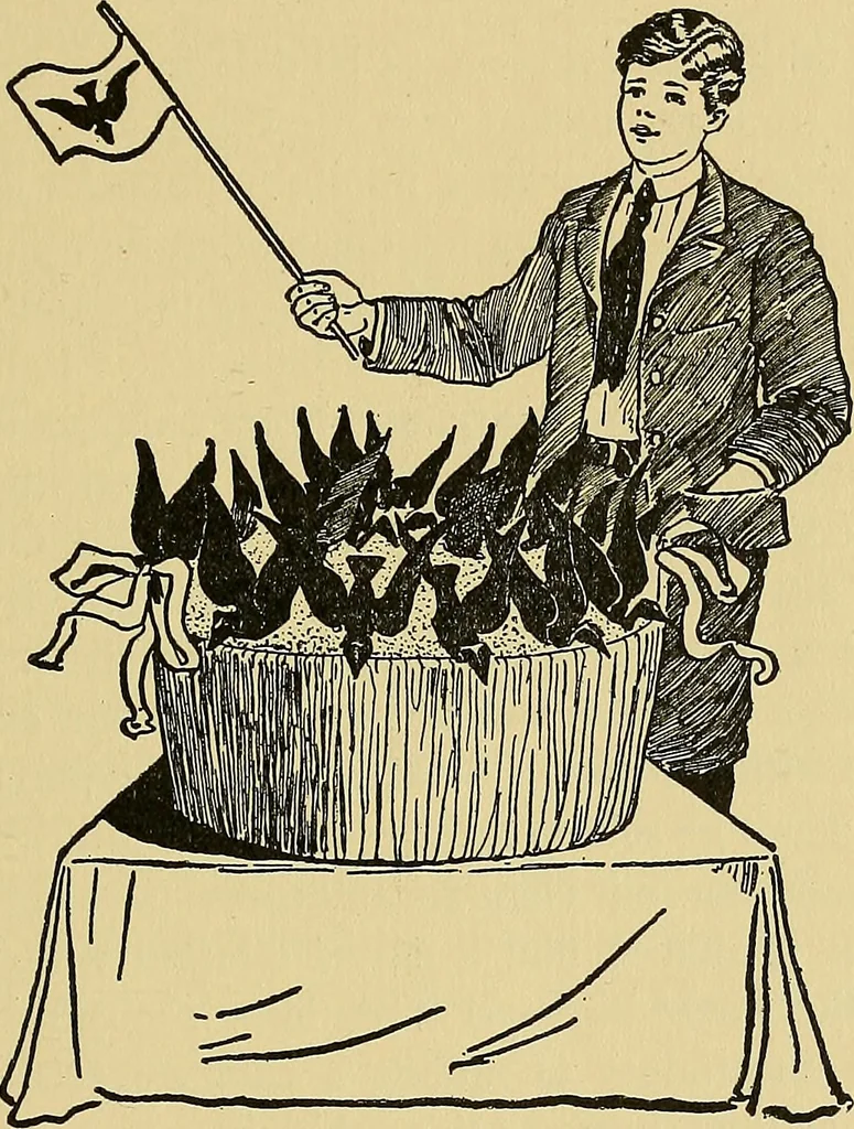 An illustration from Things worth doing and how to do them, 1906, leaf 216