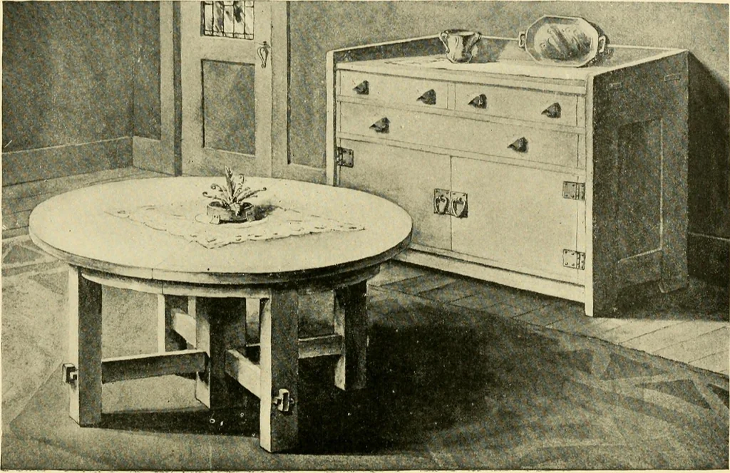 An illustration from Things wrought by the United Crafts for the Cobb-Eastman Company., 1902, leaf 27