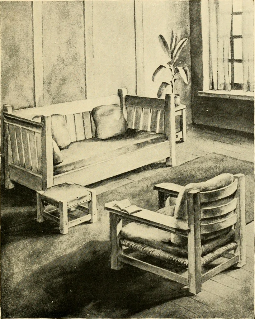 An illustration from Things wrought by the United Crafts for the Cobb-Eastman Company., 1902, leaf 6