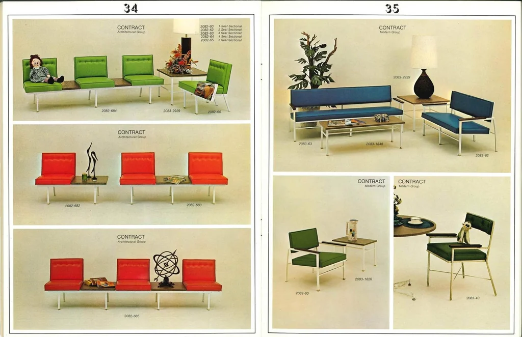 An illustration from Thinline Furniture 1973, 1973, leaf 18