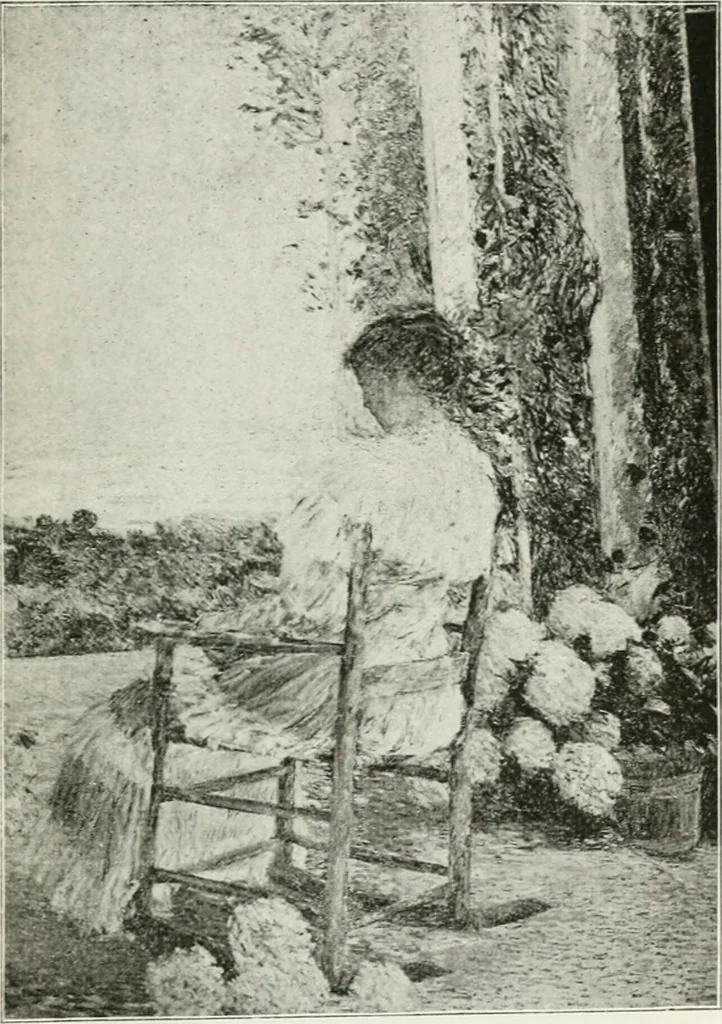 An illustration from The third annual exhibition held at the Carnegie Institute, November third, eighteen hundred and ninety-eight, till January first, eighteen hundred and ninety-nine, 1898, leaf 112