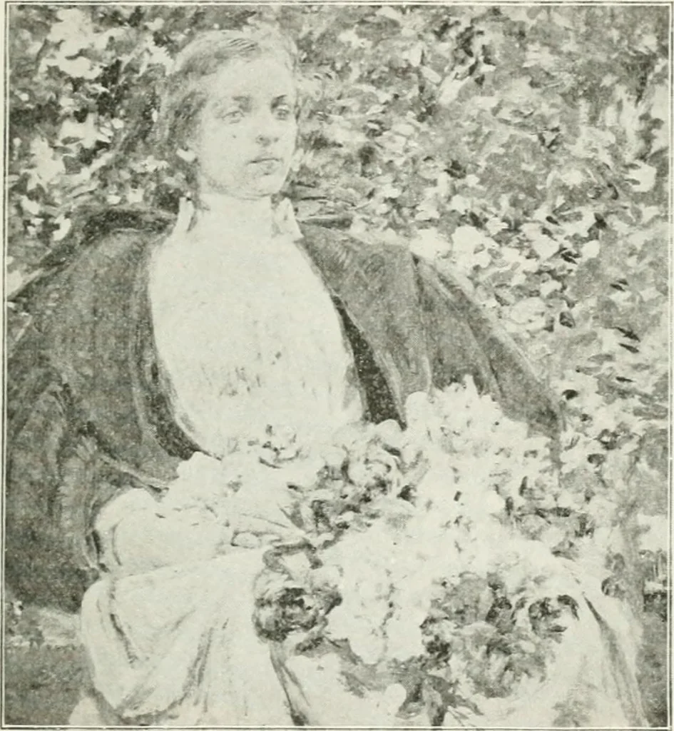 An illustration from The third annual exhibition held at the Carnegie Institute, November third, eighteen hundred and ninety-eight, till January first, eighteen hundred and ninety-nine, 1898, leaf 128