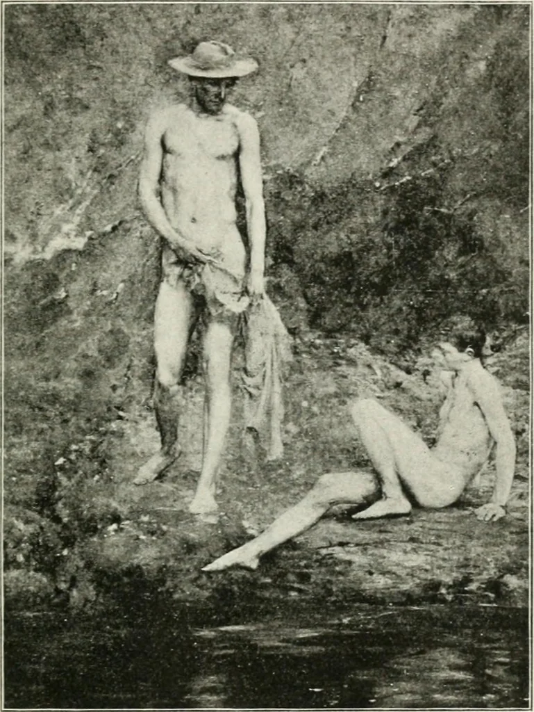 An illustration from The third annual exhibition held at the Carnegie Institute, November third, eighteen hundred and ninety-eight, till January first, eighteen hundred and ninety-nine, 1898, leaf 144