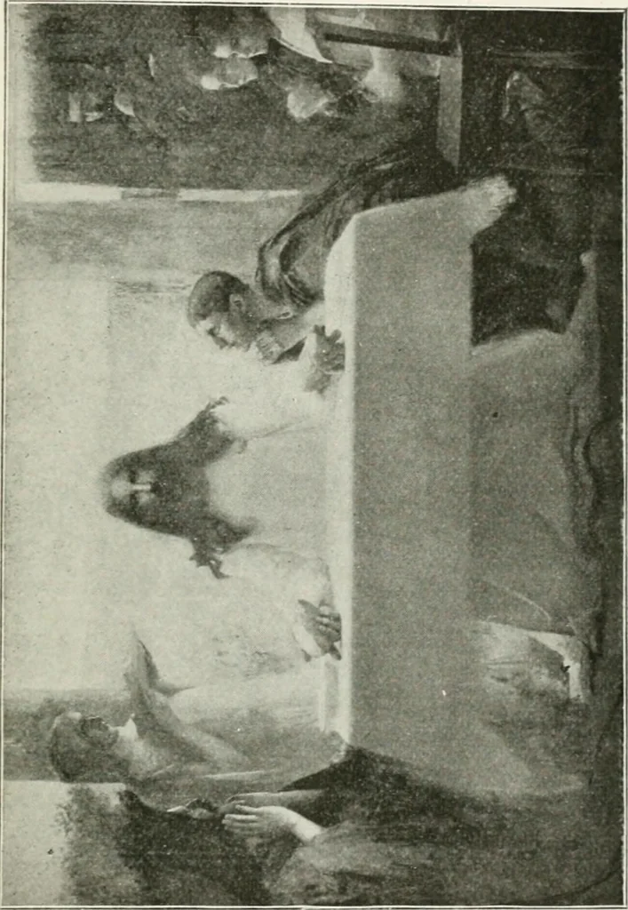 An illustration from The third annual exhibition held at the Carnegie Institute, November third, eighteen hundred and ninety-eight, till January first, eighteen hundred and ninety-nine, 1898, leaf 156