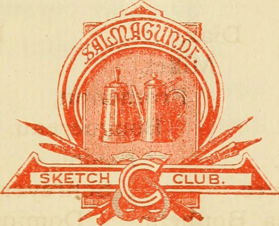 An illustration from Third annual exhibition of black and white art : open from Dec. 18th to Jan. 1st, held at the National Academy of Design, 1880, leaf 8