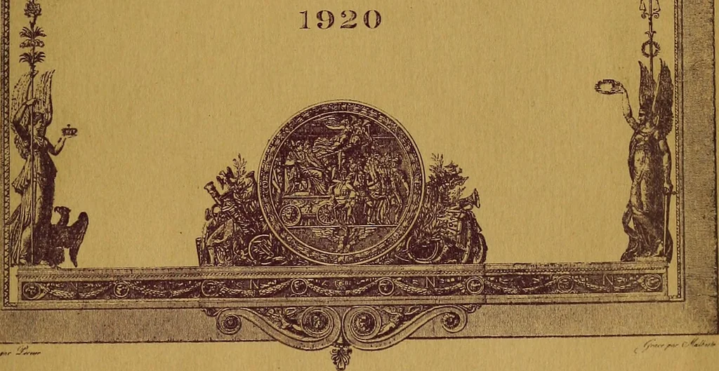 An illustration from Third official loan exhibition of French art : Directoire and Empire Period, Jan. 21st to Feb. 12th, 1920, inclusive, 1920, leaf 4