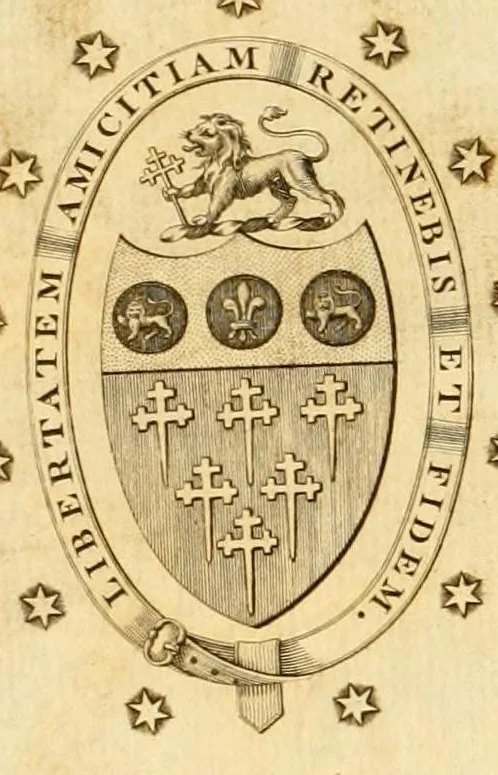 An illustration from The third part of the Institutes of the laws of England : concerning high treason, and other pleas of the crown, and criminal causes ..., 1680, leaf 2
