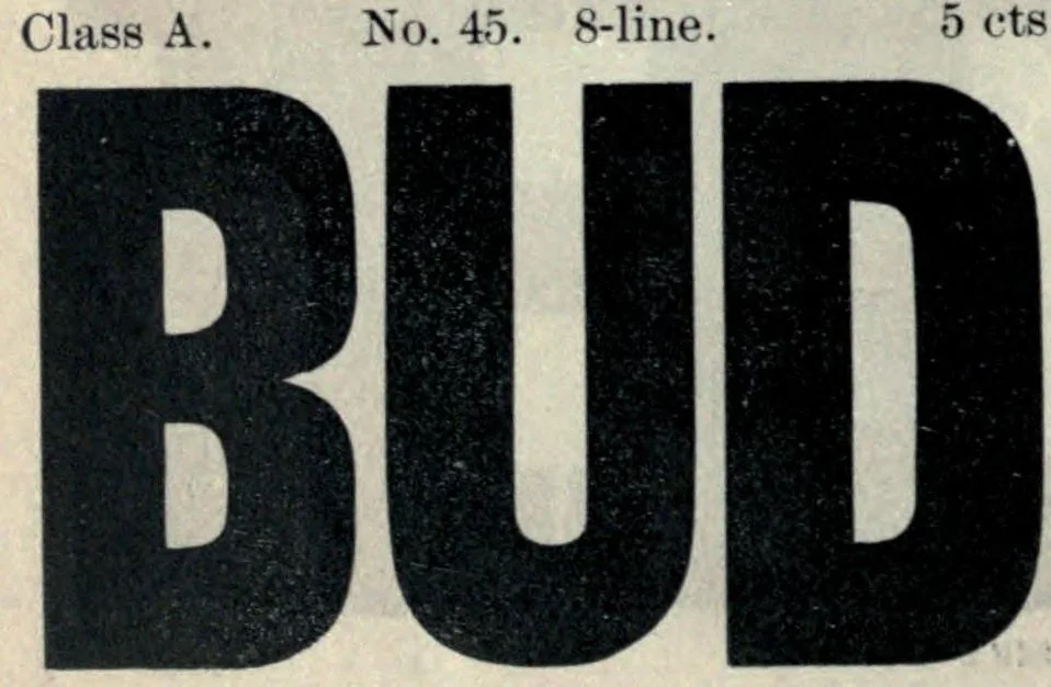 An illustration from Third revised specimen book and price list of printing material, 1887, leaf 278