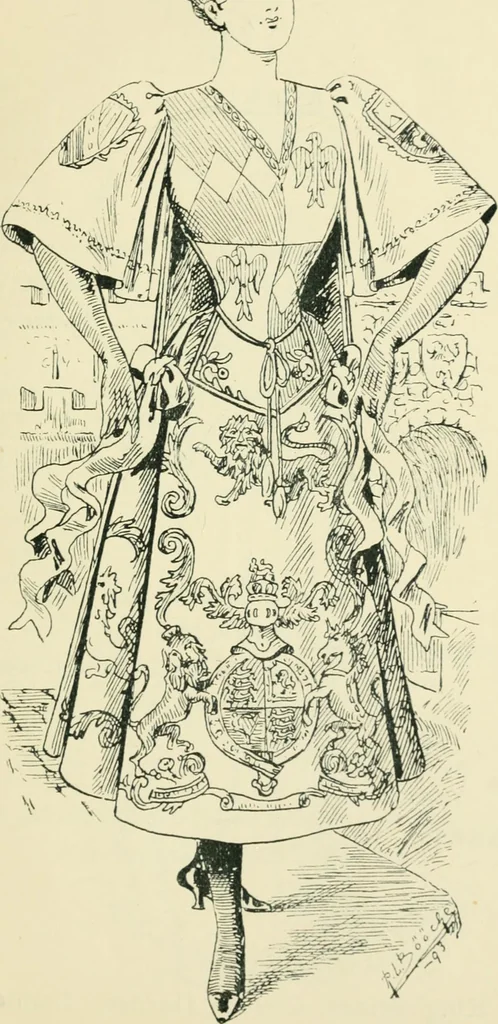 An illustration from Thirty original sketches for fancy costumes : specially drawn, from our suggestions, by R. L. Bööcke, 1894, leaf 16