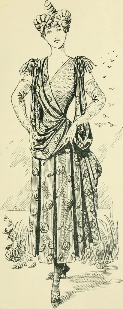 An illustration from Thirty original sketches for fancy costumes : specially drawn, from our suggestions, by R. L. Bööcke, 1894, leaf 26
