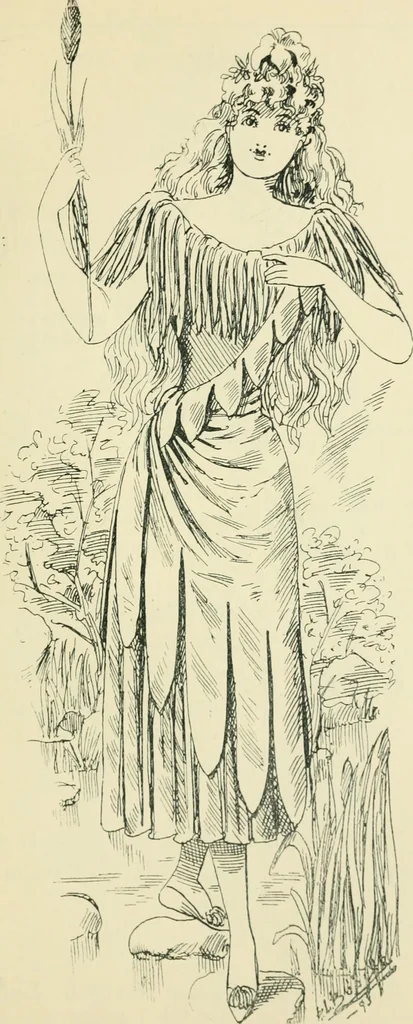 An illustration from Thirty original sketches for fancy costumes : specially drawn, from our suggestions, by R. L. Bööcke, 1894, leaf 30