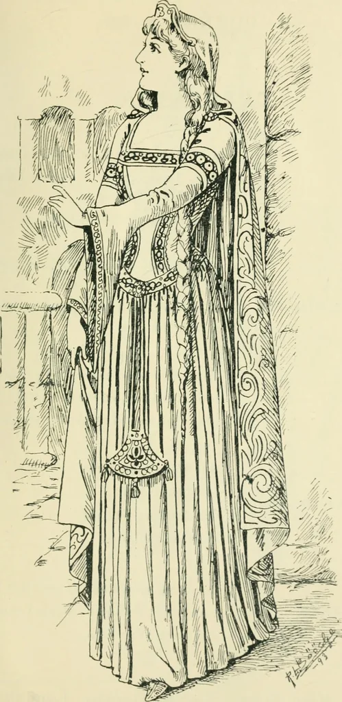 An illustration from Thirty original sketches for fancy costumes : specially drawn, from our suggestions, by R. L. Bööcke, 1894, leaf 44