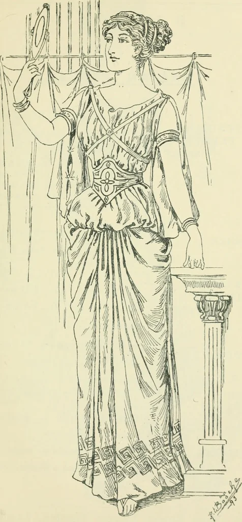 An illustration from Thirty original sketches for fancy costumes : specially drawn, from our suggestions, by R. L. Bööcke, 1894, leaf 56
