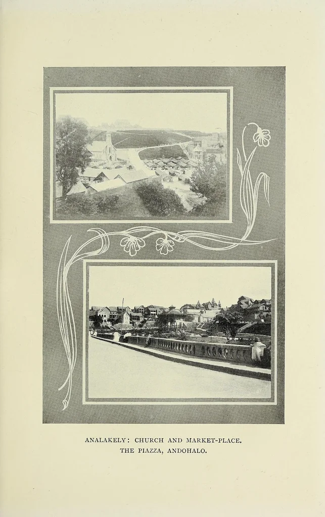 An illustration from Thirty years in Madagascar, 1904, leaf 197