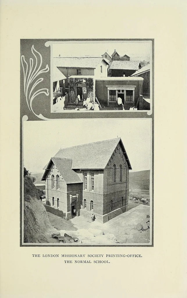 An illustration from Thirty years in Madagascar, 1904, leaf 429