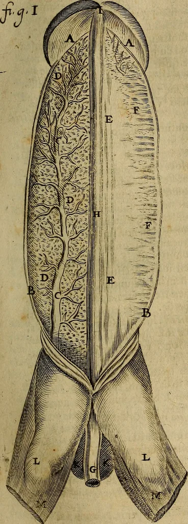 An illustration from Thomae Bartholini Archiatri Danici, Anatome quartum renovata : non tantum ex Institutionibus b.m. parentis, Caspari Bartholini, sed etiam ex omnium cùm veterum, tum recentiorum observationibus, ad circulationem Harveianam, & vasa lymphatica directis : cum iconibus novis et indicibus, 1684, leaf 286