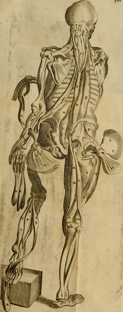 An illustration from Thomae Bartholini Archiatri Danici, Anatome quartum renovata : non tantum ex Institutionibus b.m. parentis, Caspari Bartholini, sed etiam ex omnium cùm veterum, tum recentiorum observationibus, ad circulationem Harveianam, & vasa lymphatica directis : cum iconibus novis et indicibus, 1684, leaf 628