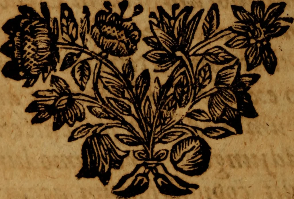 An illustration from Thomae Sydenham ... Praxis medica experimentalis: sive Opuscula universa, quotquot hactenus ab autore ipso ultimùm revisa & aucta in lucem prodierunt, 1695, leaf 9