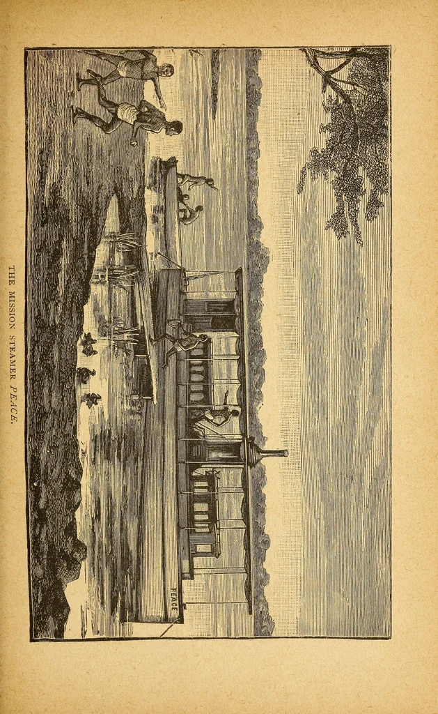 An illustration from Thomas J. Comber; missionary pioneer to the Congo, 1887, leaf 135