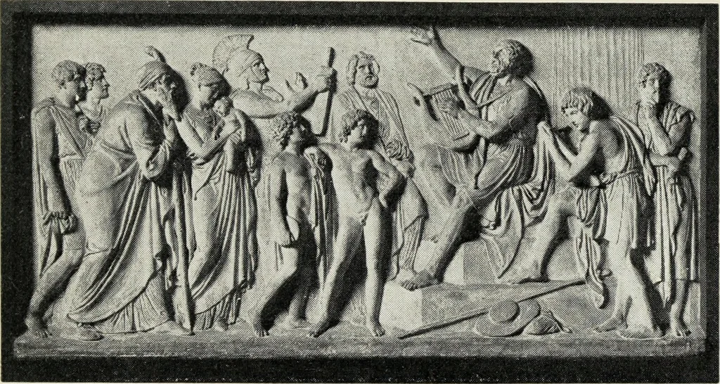 An illustration from Thorvaldsens Museum, 1906, leaf 22
